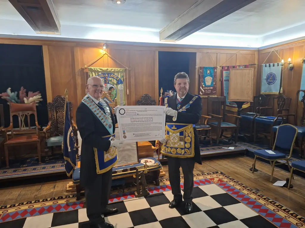 WARWICK – It was a "full house" at Alderson House recently as Greville Lodge No. 4773 gathered for a landmark occasion: the celebration of their Centenary meeting and a special festive board that marked the end of an era in more ways than one.