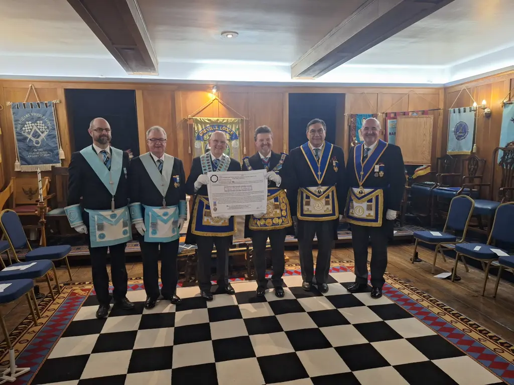 WARWICK – It was a "full house" at Alderson House recently as Greville Lodge No. 4773 gathered for a landmark occasion: the celebration of their Centenary meeting and a special festive board that marked the end of an era in more ways than one.