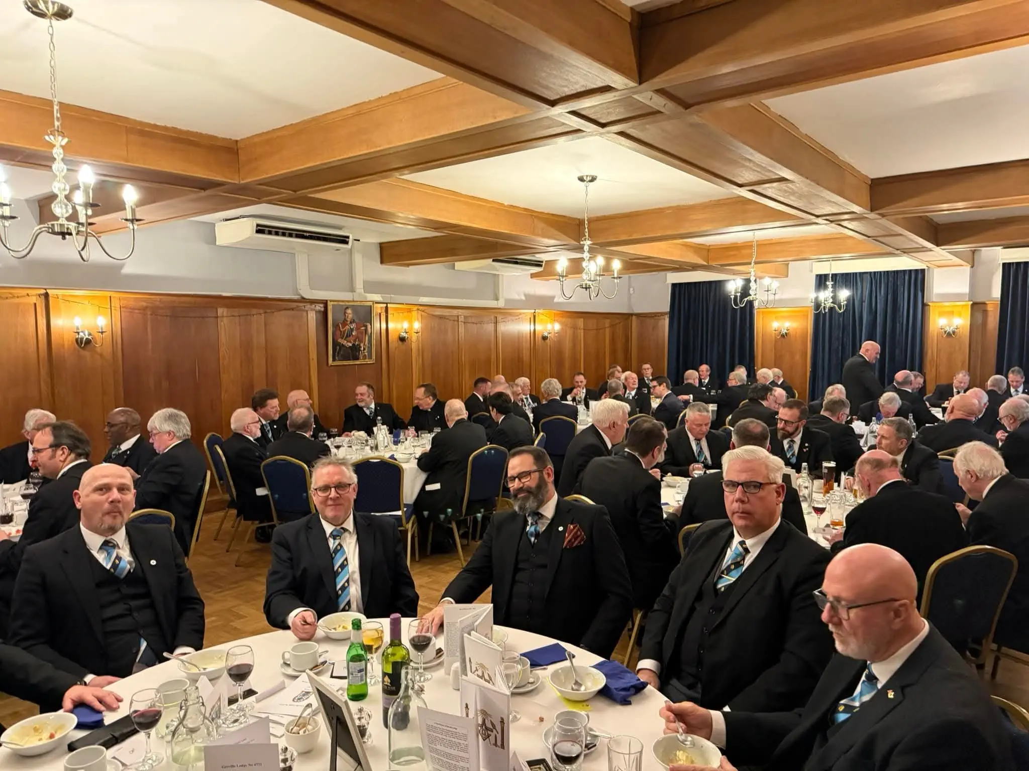 WARWICK – It was a "full house" at Alderson House recently as Greville Lodge No. 4773 gathered for a landmark occasion: the celebration of their Centenary meeting and a special festive board that marked the end of an era in more ways than one.